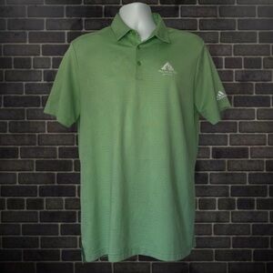 Adidas Golf Polo Shirt Size L Green – Poston Butte Golf Club Embroidered Logo